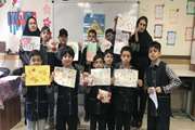 برگزاری مسابقه نقاشی تغذیه سالم در مدرسه ابتدایی پسرانه دکتر نصیری تحت پوشش مرکز بهداشت جنوب تهران